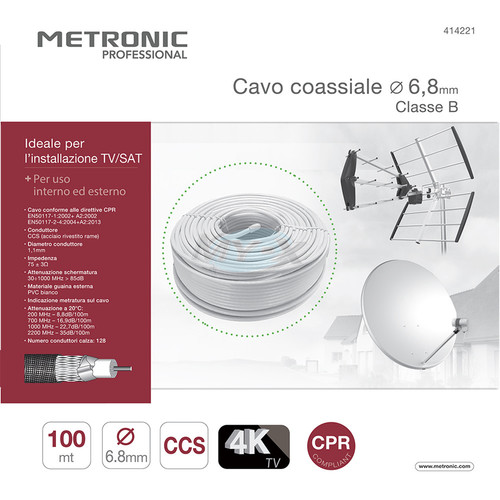 Metronic 414221 cavo - -,