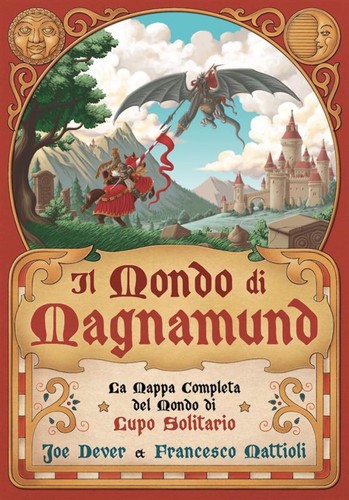 Lupo solitario la mappa - lupo,