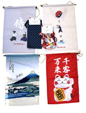 Set borse e arazzi giapponesi