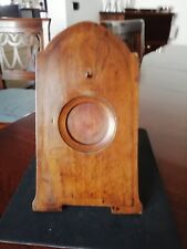 Porta-orologio da tasca - antico in legno di frutto