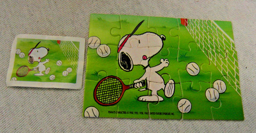 Kinder puzzle snoopy - kinder,