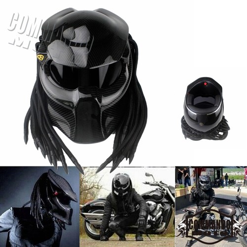 Casco moto predator fibra - predator, in