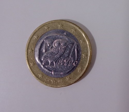 Grecia moneda euro 2002 - 2002,