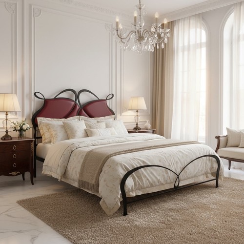 Letto matrimoniale ferro - letto,