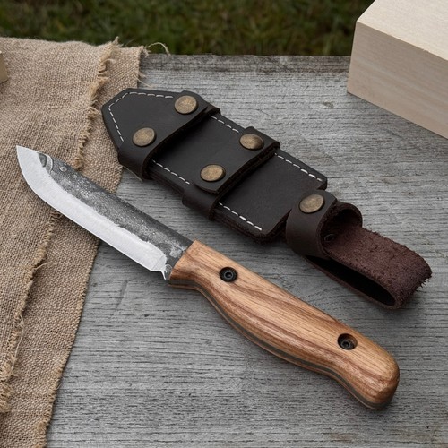 Coltello bushcraft forgiato - forgiato, a