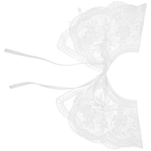 Colletto falso pizzo - ,
