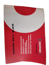 Derbi GPR 125 Nude User Manual