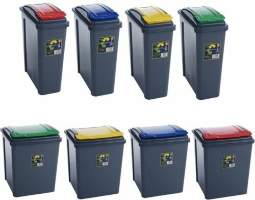 Pattumiera plastica con - pattumiera, in