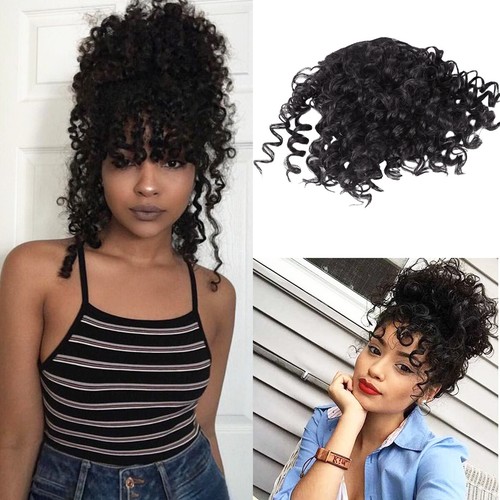 Bangs ricci afro kinky - , capelli