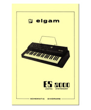 Elgam 2000 synthesizer - es-2000,