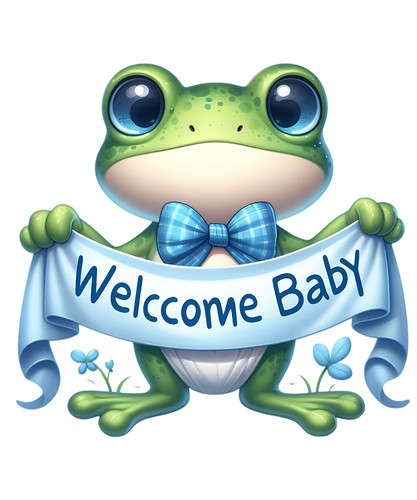 Adesivi auto welcome - welcome, baby