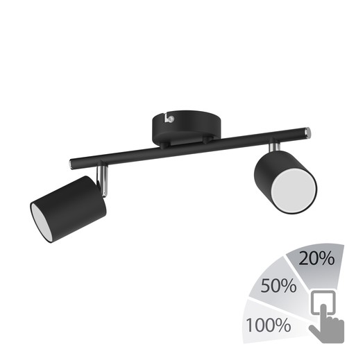 Faretto soffitto due luci - faretto,