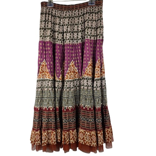Maxi gonna boho patchwork 18w - boho,