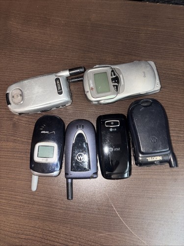 Lotto flip phone vari - 6,