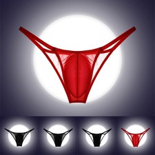 Uomo / Slip Rete Trasparente