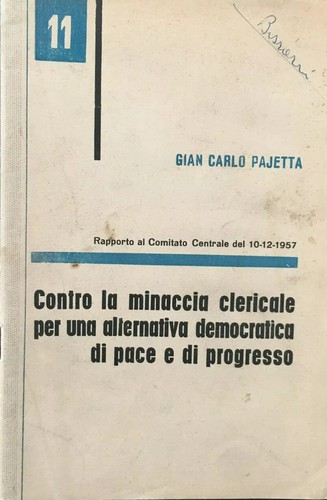 Gian carlo pajetta - carlo, contro