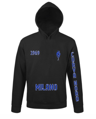 Felpa cappuccio curva nord - felpa,