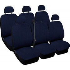 set di coprisedili auto compatibili con fiat Multipla in cotone blumade in italy