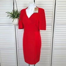 Abito tubino ottomano rosso