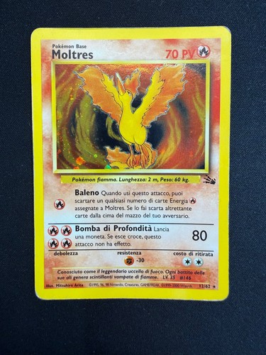 Pokemon moltres fossil - 12/62,