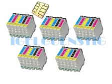 30 cartucce stampante per Epson Stylus Photo R300 (no originali Epson)