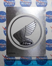 ADESIVO STICKER VINTAGE AUTOCOLLANT AUTO MOTO TUNING HONDA CHROMED/CROMATO