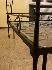 letto Antico In Ferro Battuto Prima Metà ‘800