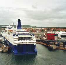 Traghetto passeggeri vintage