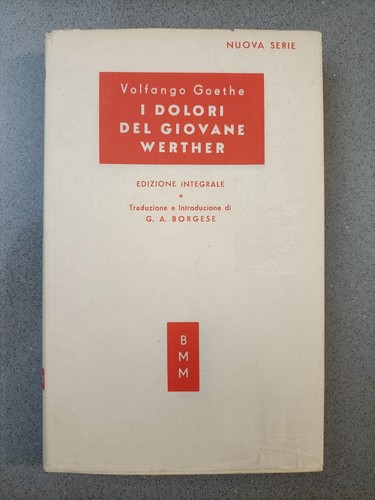 Dolori del giovane werther - werther,