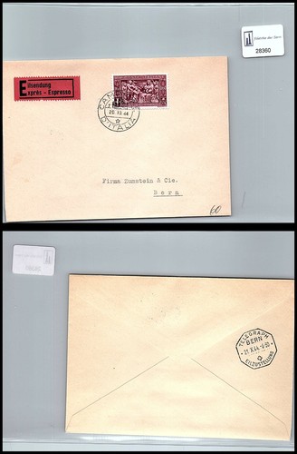 1944 busta viaggiata partenza - 1944,