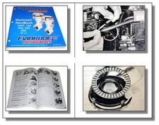 Manuale officina fuoribordo Evinrude Johnson 125C 130 200 225 250 EC 90° LV
