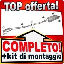 Scarico Completo per SUBARU FORESTER II 2.0 SG 92KW 2002-2008