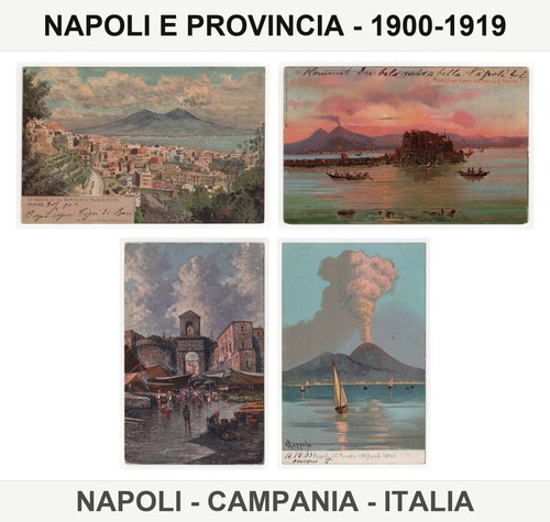 Cartoline napoli provincia - napoli, e