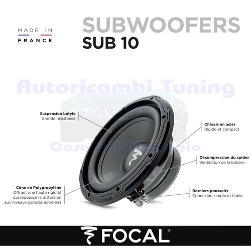 Focal sub10 subwoofer - da,