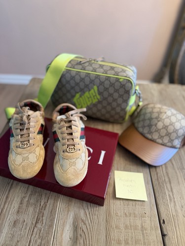 Sneakers gucci shift monogram - sneakers,