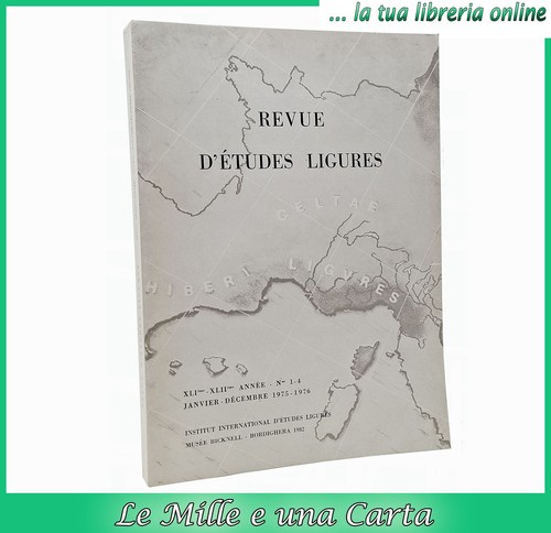 Revue etudes ligures - d'etudes, 1975