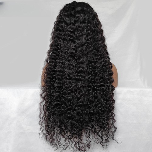 Capelli neri lunghi - , pollici