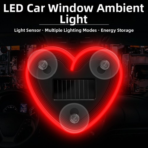 Cuore led decorazione auto - led,