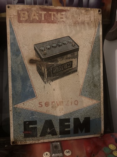 Insegna saem vintage - saem,
