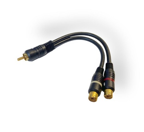 Cavo audio sdoppiatore rca - cavo,