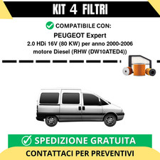 Kit 4 Filtri Tagliando per