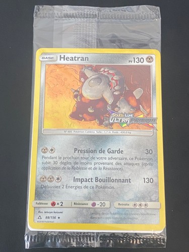 Carte pokemon heatran 156 - pokemon,