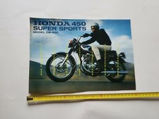Honda CB 450 K1 Super Sports DOHC 1969 depliant italiano originale  