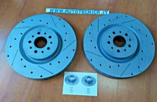 DISCHI FRENO ANTERIORI ALFA ROMEO GT e 147 GTA 330 x 32 FORATI E BAFFATI SPORT
