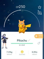 Pikachu Shiny (Cappello Mago)