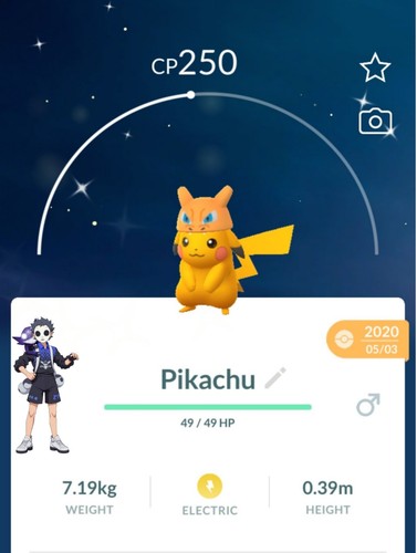 Pikachu shiny - shiny, mago)
