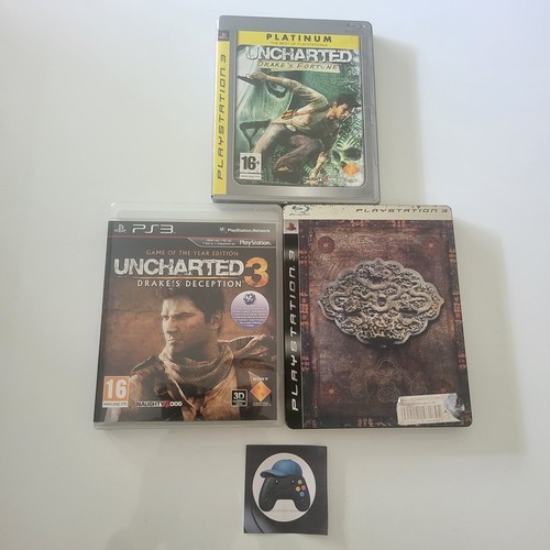 Lot jeux uncharted - jeux,