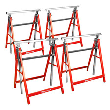 4x Toolkönig® cavalletto da