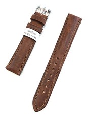 Cinturino Orologio MORELLATO Derain Uomo in Cuoio Pelle FATTO a MANO 18 20 22 mm