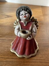 Thun Angelo Puppi Portacandela Colore Rosso OFFERTA! 🥳😍🌹❤️